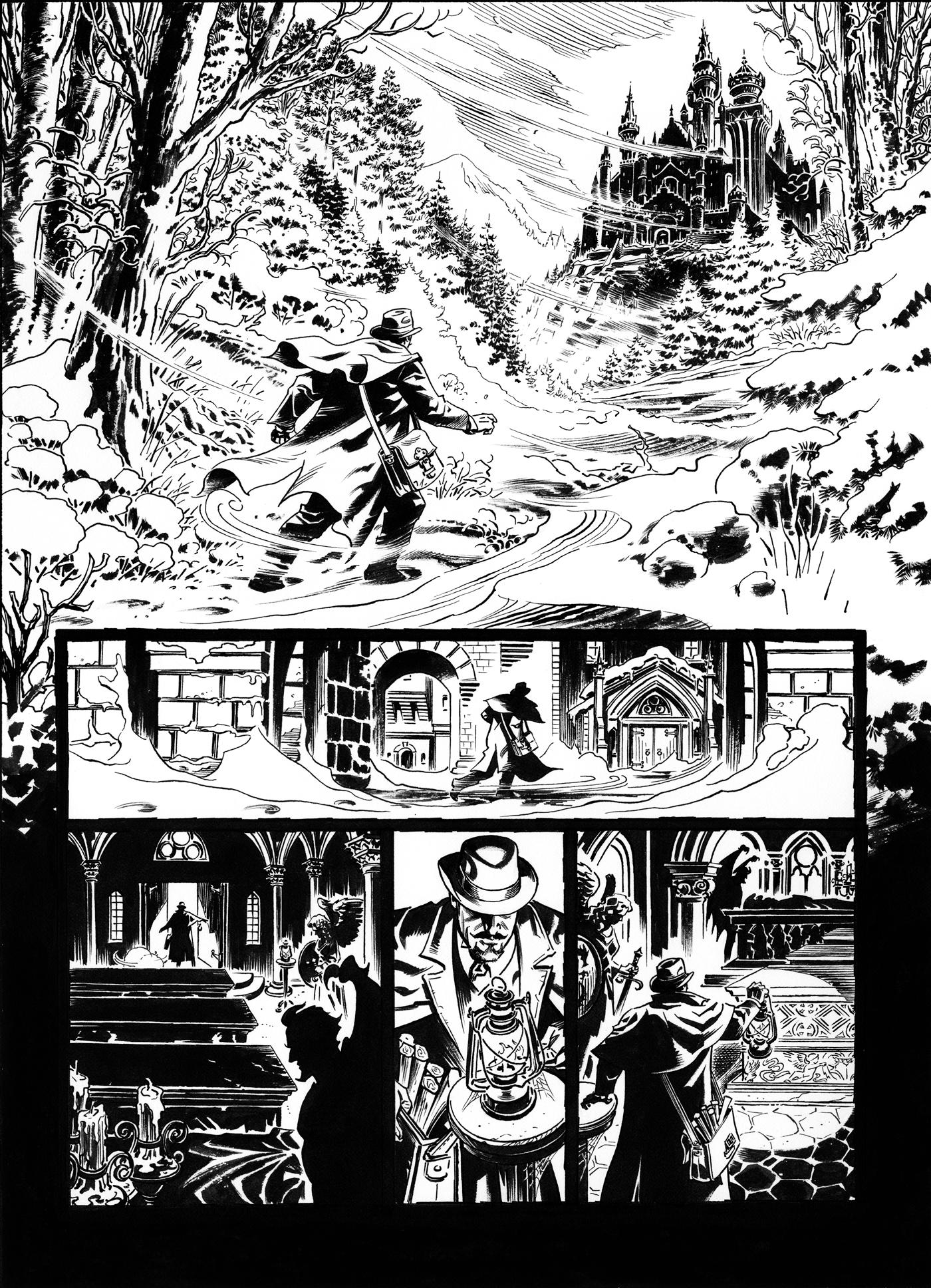 Van Helsing Vs. Jack the Ripper p.01 by BillReinhold
