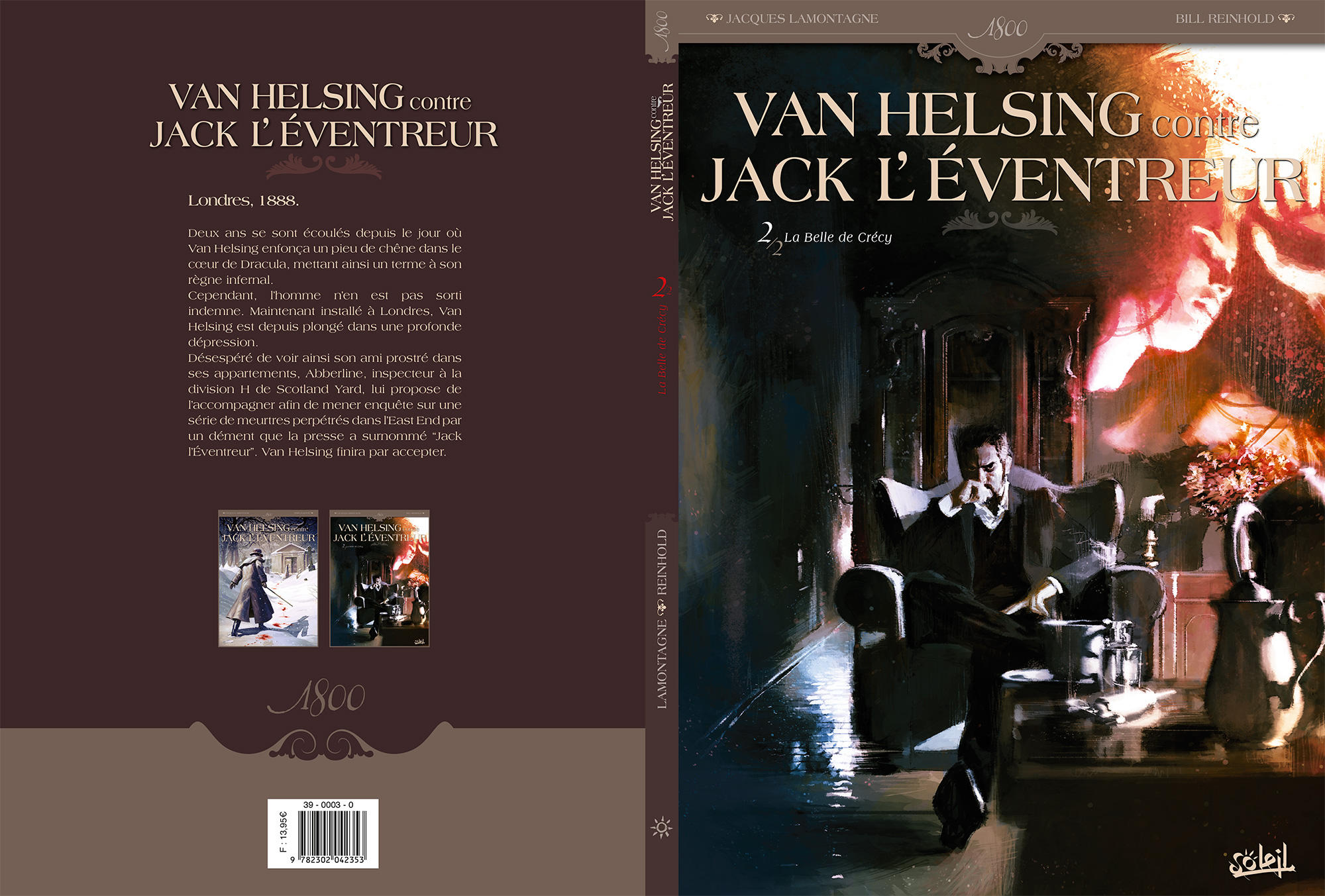 Van Helsing Vs. Jack the Ripper-Parel Cover by BillReinhold