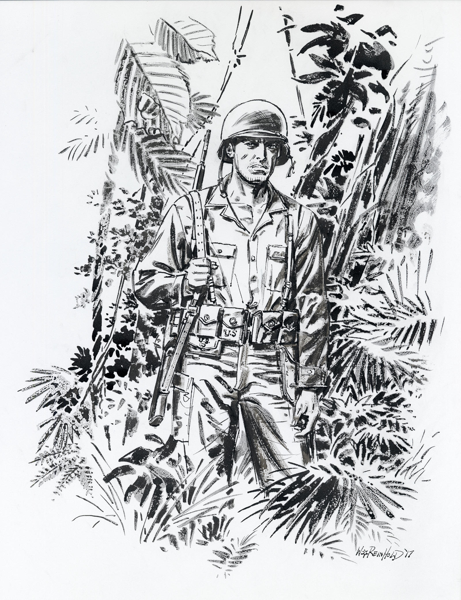 Flying Column Sketch 01 by BillReinhold