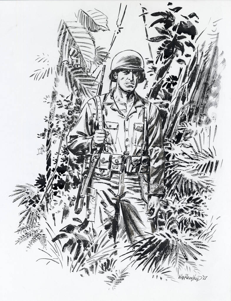 Flying Column Sketch 01 by BillReinhold