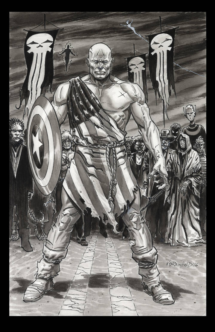 Earth-X Captain America 2016 by BillReinhold