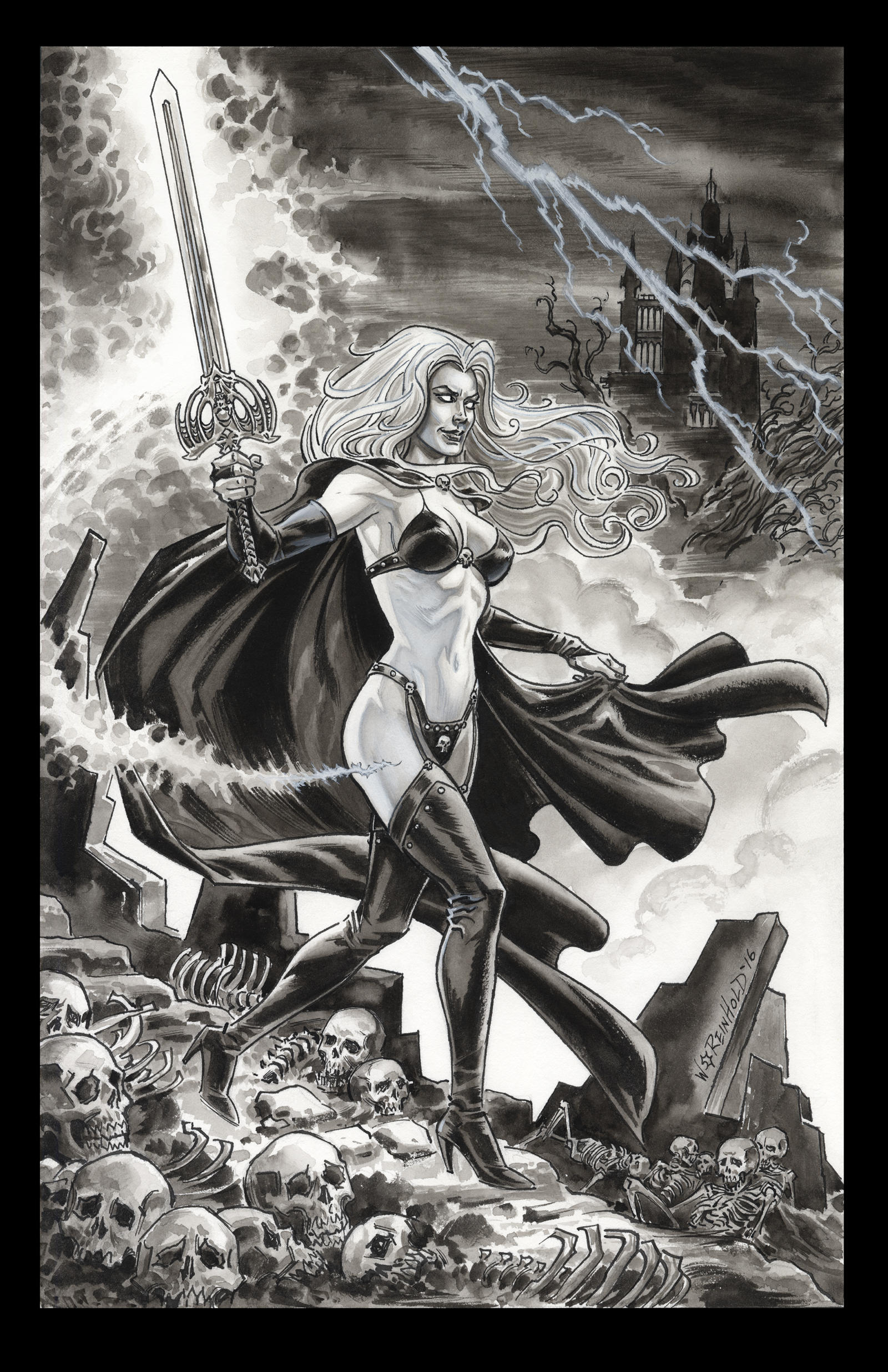Lady Death 2016 by BillReinhold