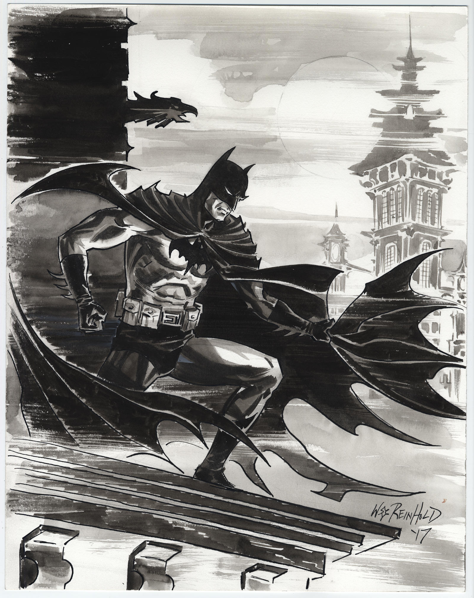 Batman Gotham 2017 by BillReinhold
