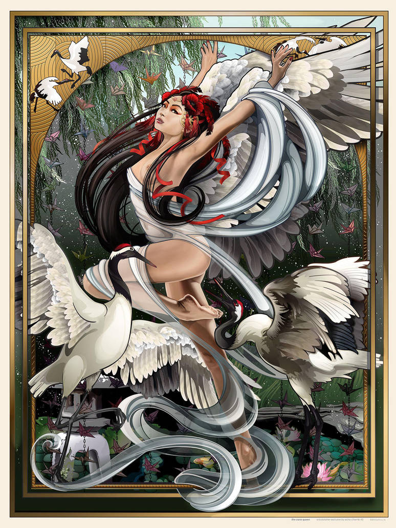 Crane Queen by echo-x