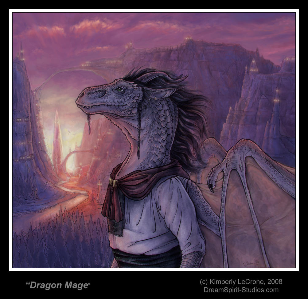 Dragon Mage by Dreamspirit