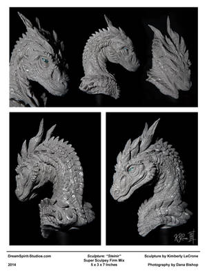 Steinir Dragon Sculpture (Collage View) by Dreamspirit Steinir Dragon Sculpture (Collage View) by Dreamspirit