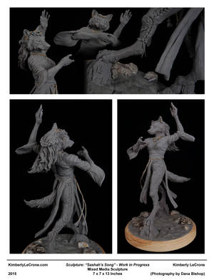 'Sashah's Song' - Mixed Media Sculpture by Dreamspirit 'Sashah's Song' - Mixed Media Sculpture by Dreamspirit