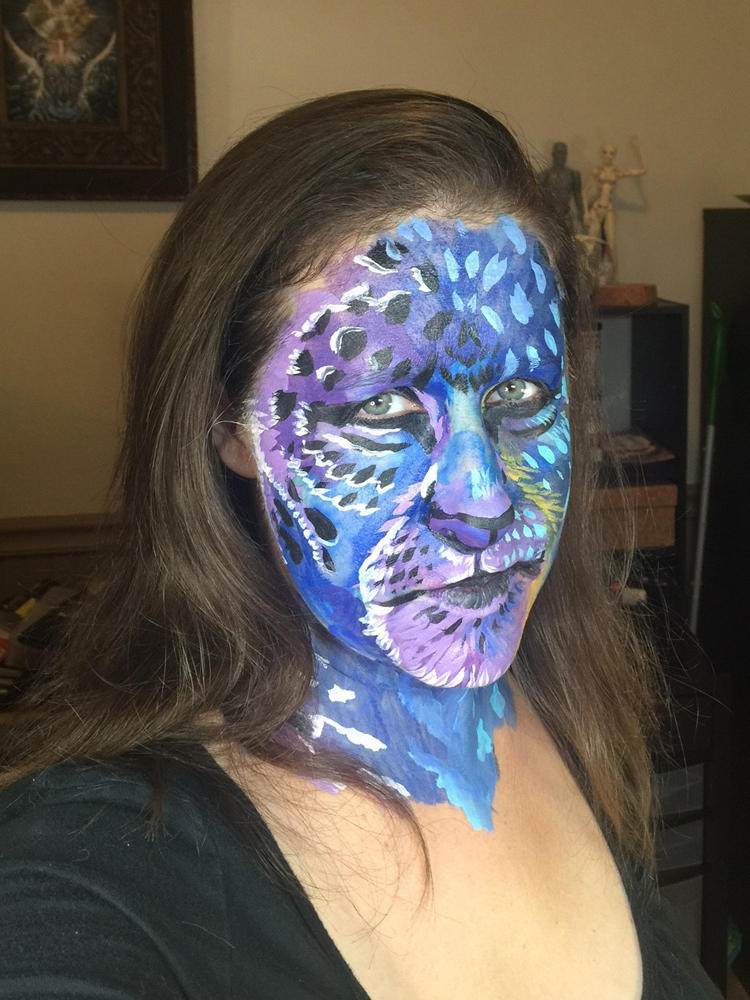 Aeterno Kymba Facepainting by Dreamspirit