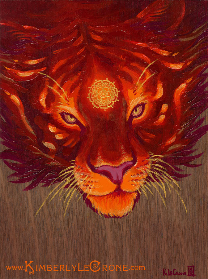 Fire Tiger by Dreamspirit
