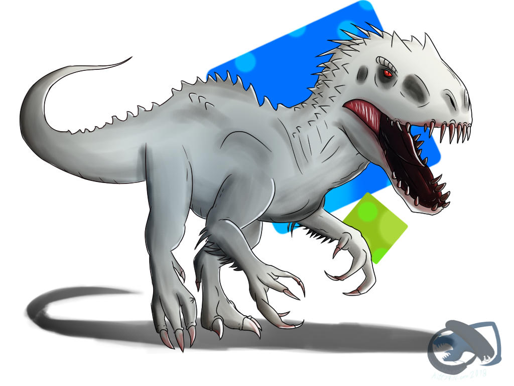 Indominus Rex by kittygirlxjanax