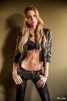 tough blonde by philippe-art