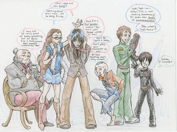 Avatar Artemis Fowl crossover by iesnoth on DeviantArt