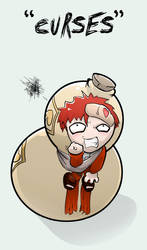 Naruto Gaara --CURSES-- by knightsfaith