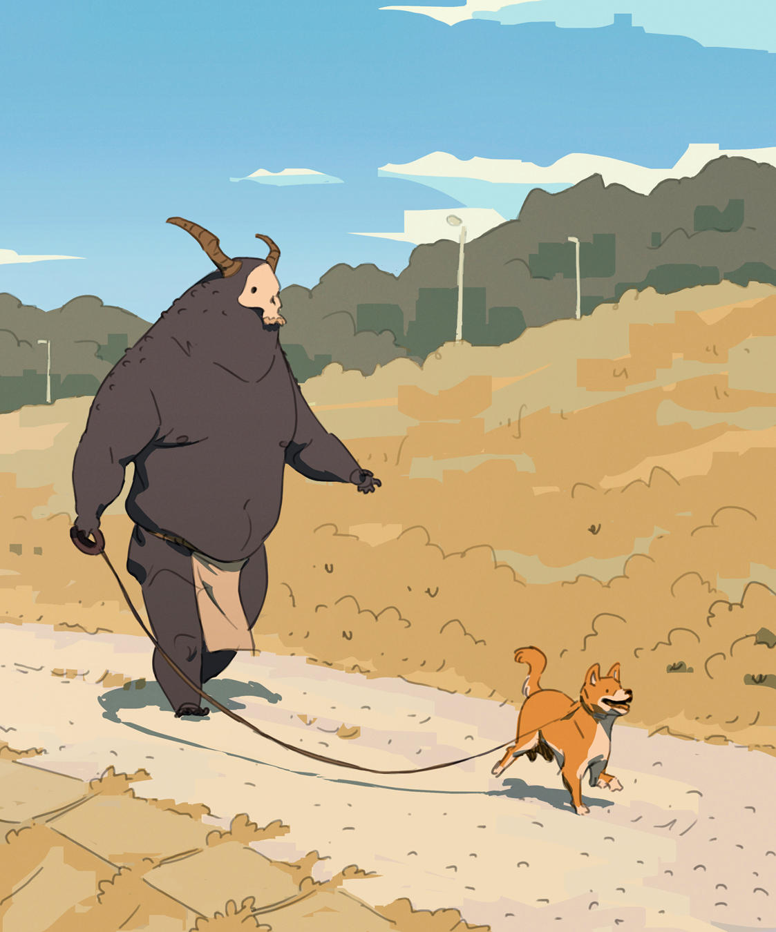 Going For A Walk by Varguy