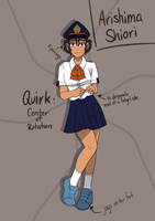 BNHA OC: Arishima Shiori by jayusdraws