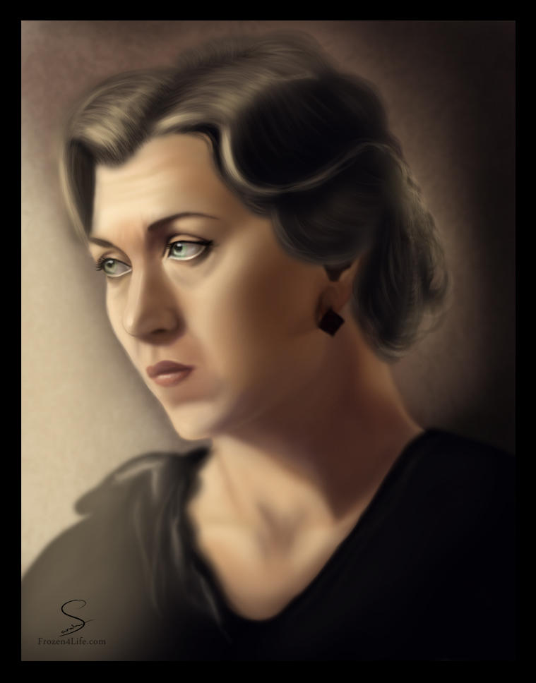 Lonely Widow by 1FROZEN1
