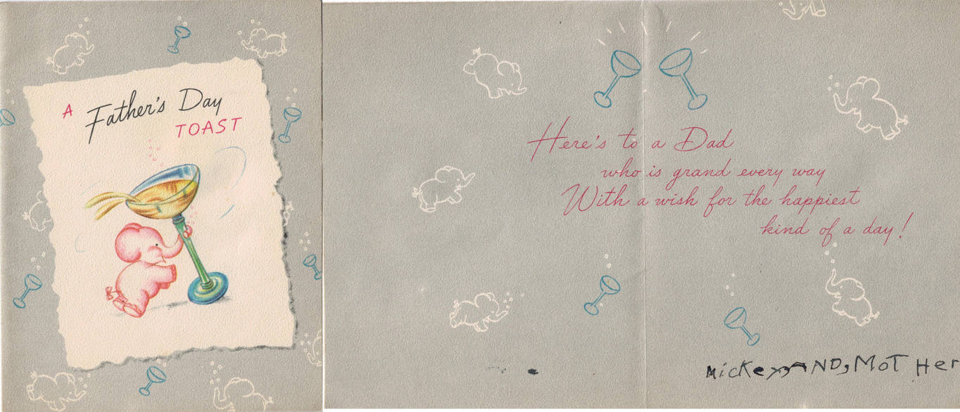 Father's Day Card from Son and Wife by IdanCarre