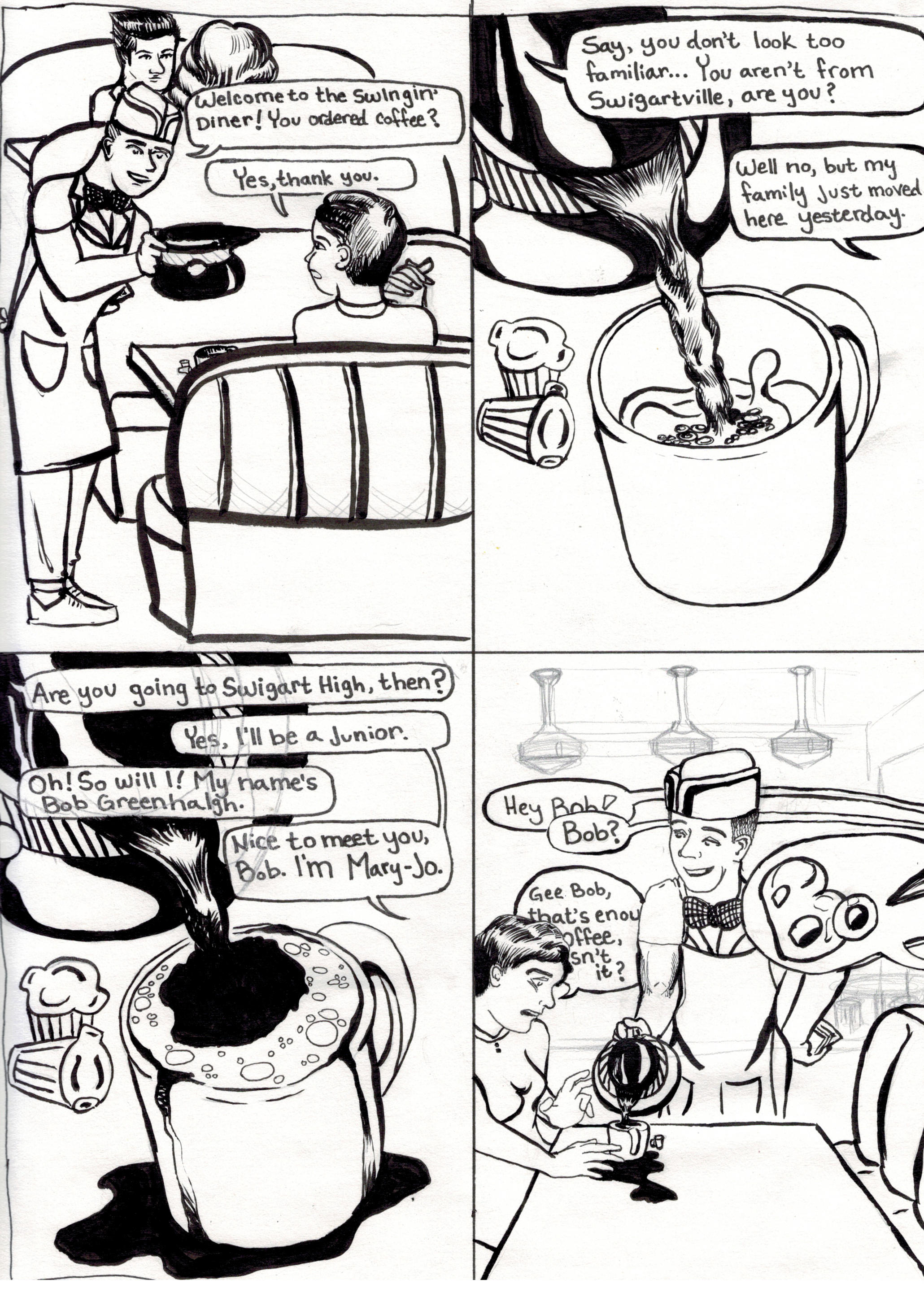 Swigart High Comic by IdanCarre