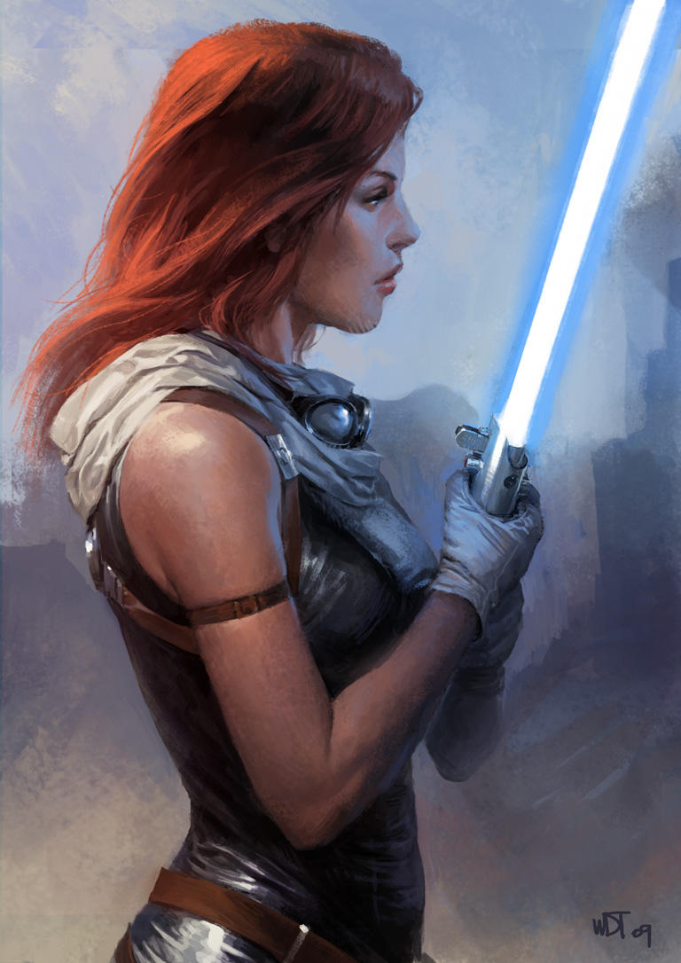 Mara Jade Skywalker by wraithdt