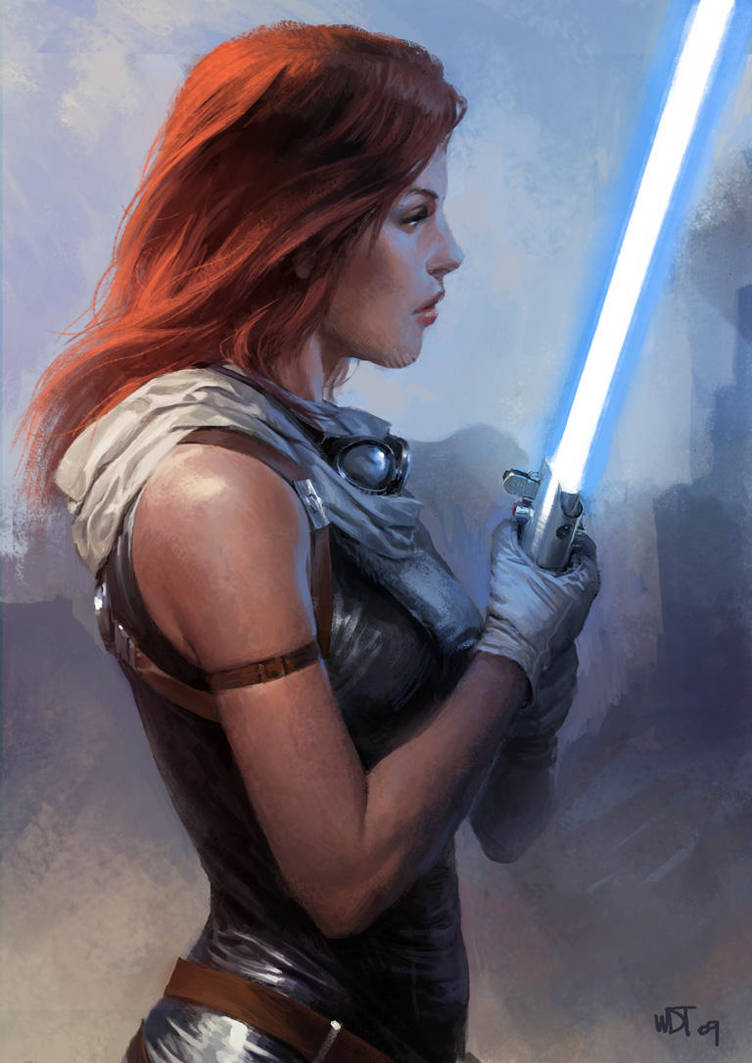 Mara Jade Skywalker by wraithdt