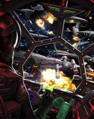 Battle of Tingel Deepspace Besh by wraithdt