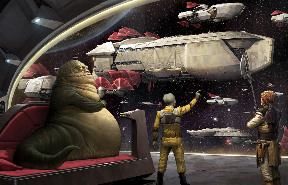 The Hutt Fleet by wraithdt
