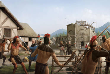 Templar Colony in North America by wraithdt