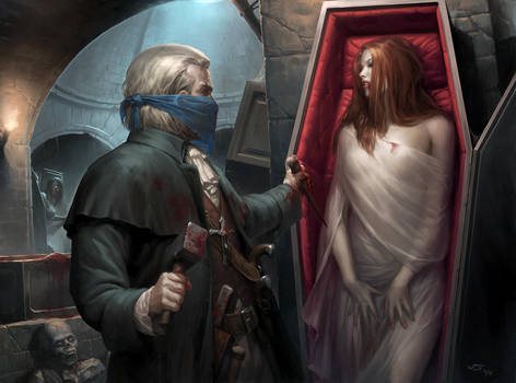 European Vampire Hunter by wraithdt
