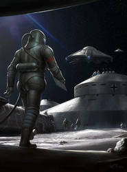 Nazi Moonbase - Base Assembly by wraithdt