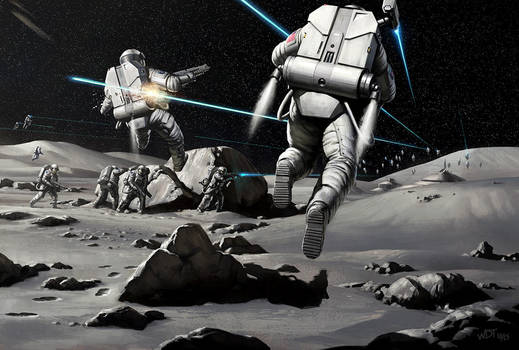 Nazi Moonbase - Attack of 1972 by wraithdt