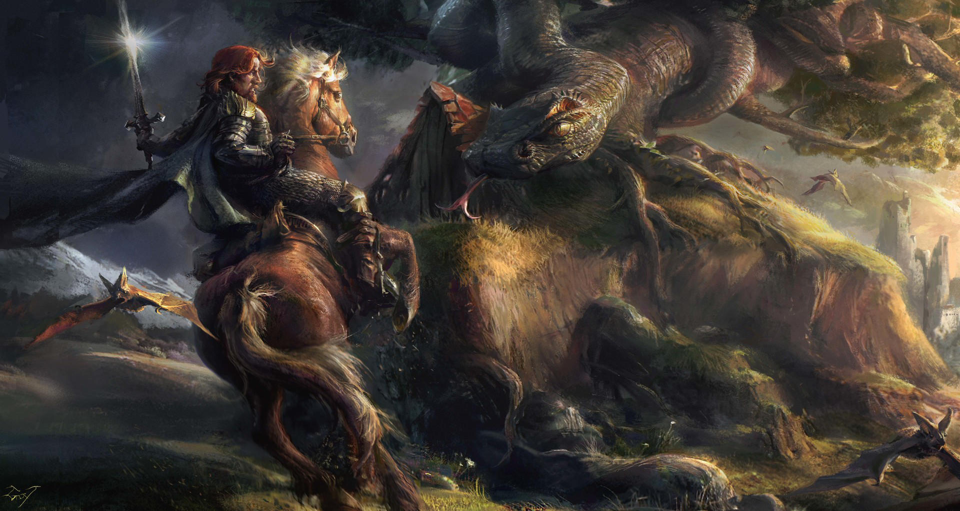 Knight Spirit by Gworld