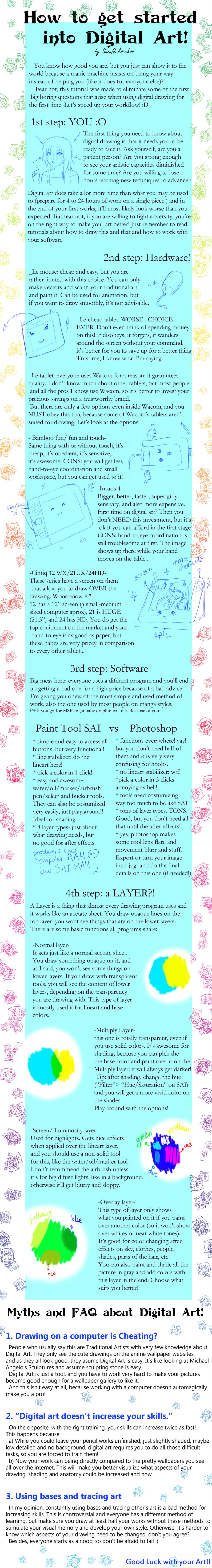 Tutorial: Get Started in Digital Art (+tuto video) by Nuei