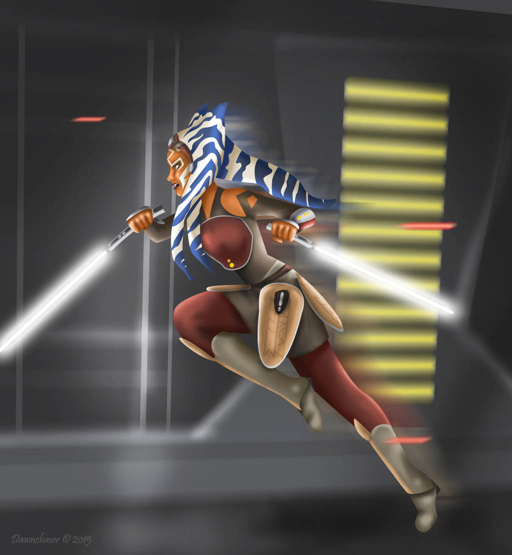 Ahsoka the Rebel by Dawnchaser on DeviantArt