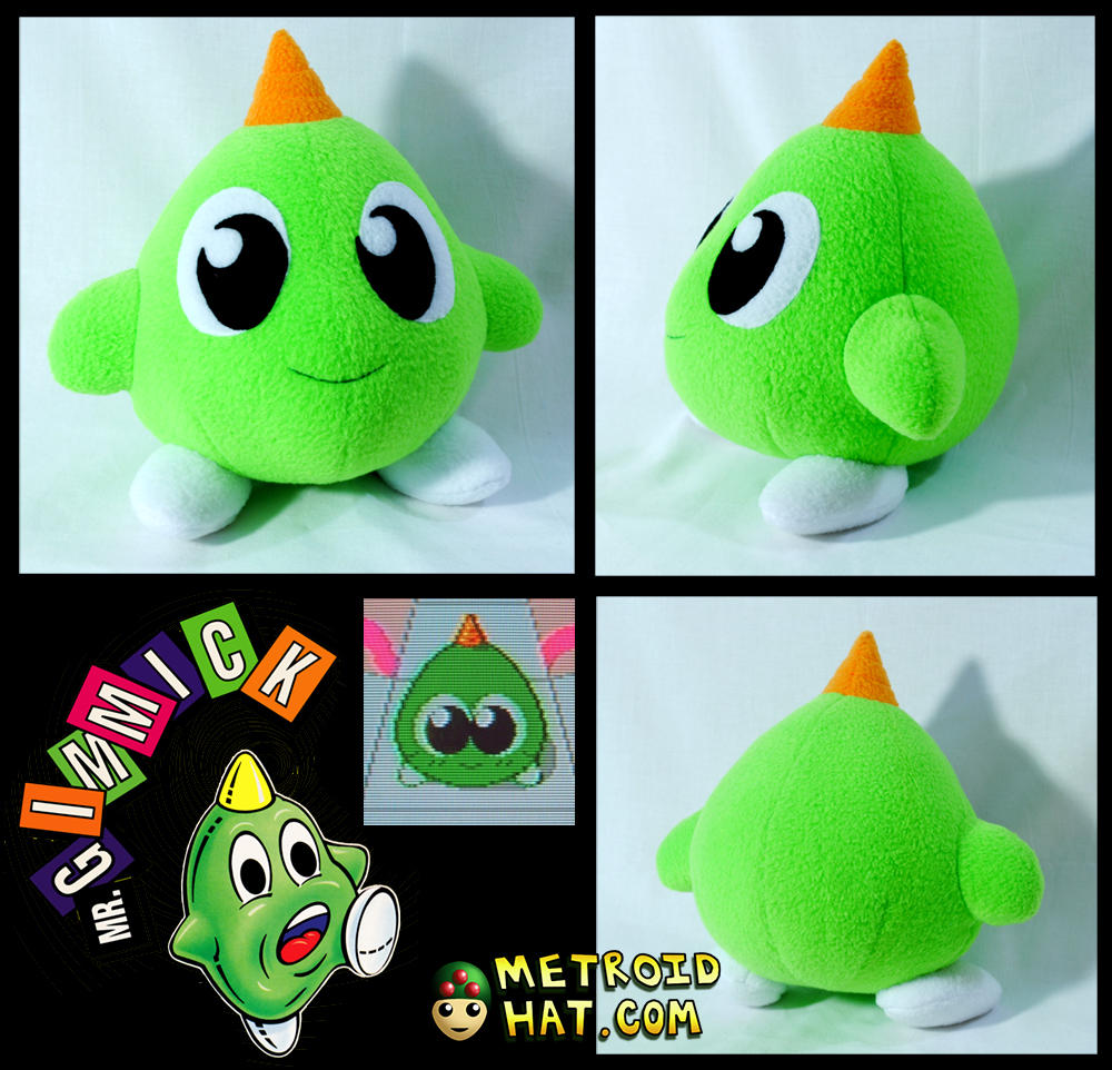 Mr. Gimmick plushie by Eyes5