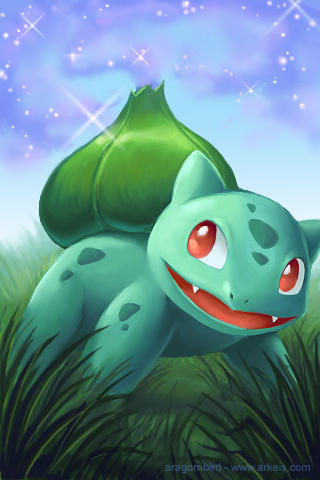 Bulbasaur's Sleep Powder by arkeis-pokemon