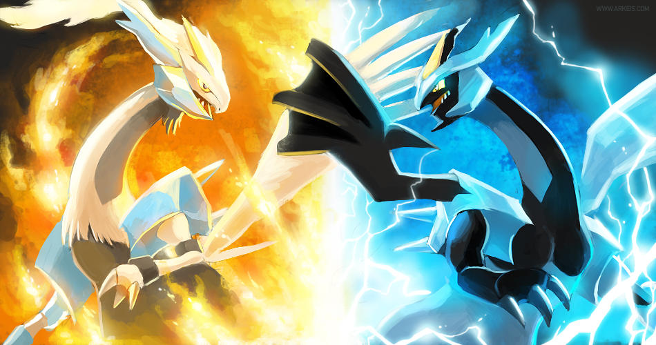 Kyurem Black and White by arkeispokemon on DeviantArt