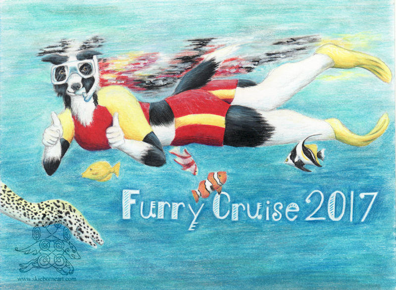 Furry Cruise 2017 Badge by arikla
