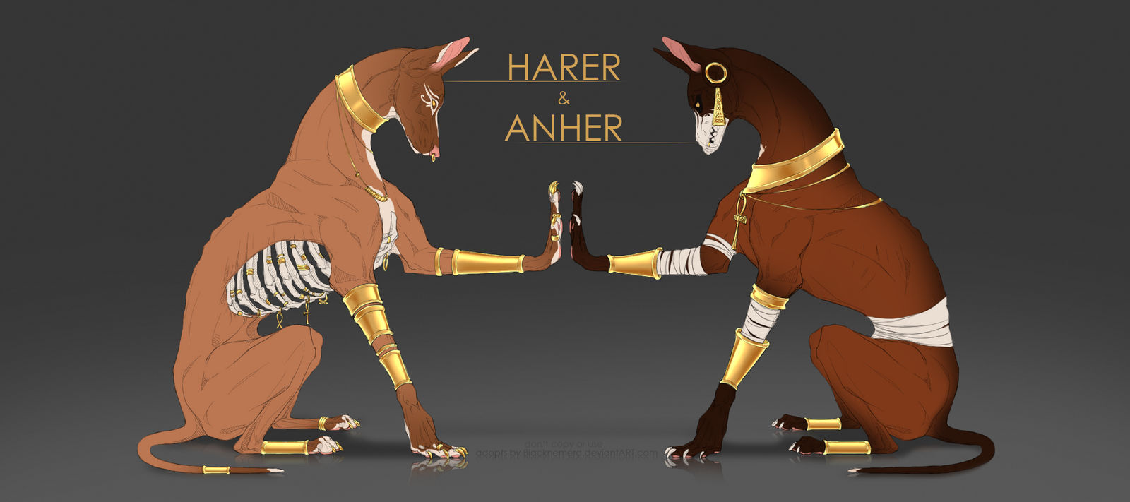 Pharaoh Hound Designsclosed by Blacknemera on DeviantArt
