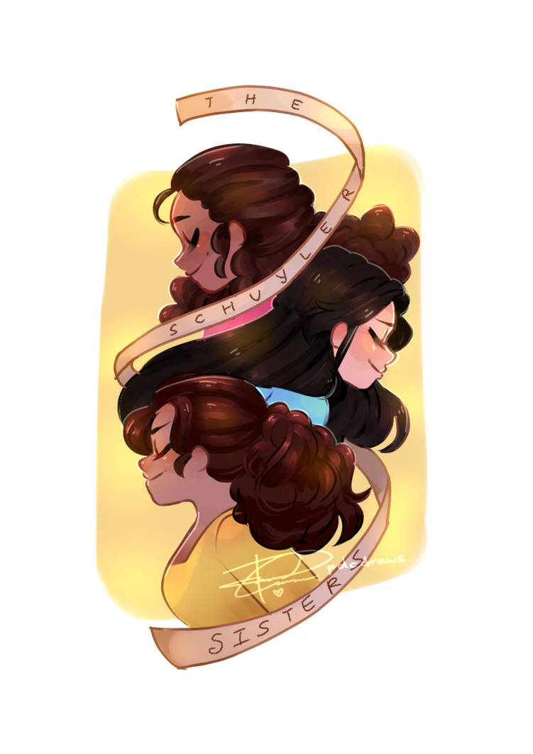 The Schuyler Sisters || Hamilton || Fanart by pdcdraws on ...