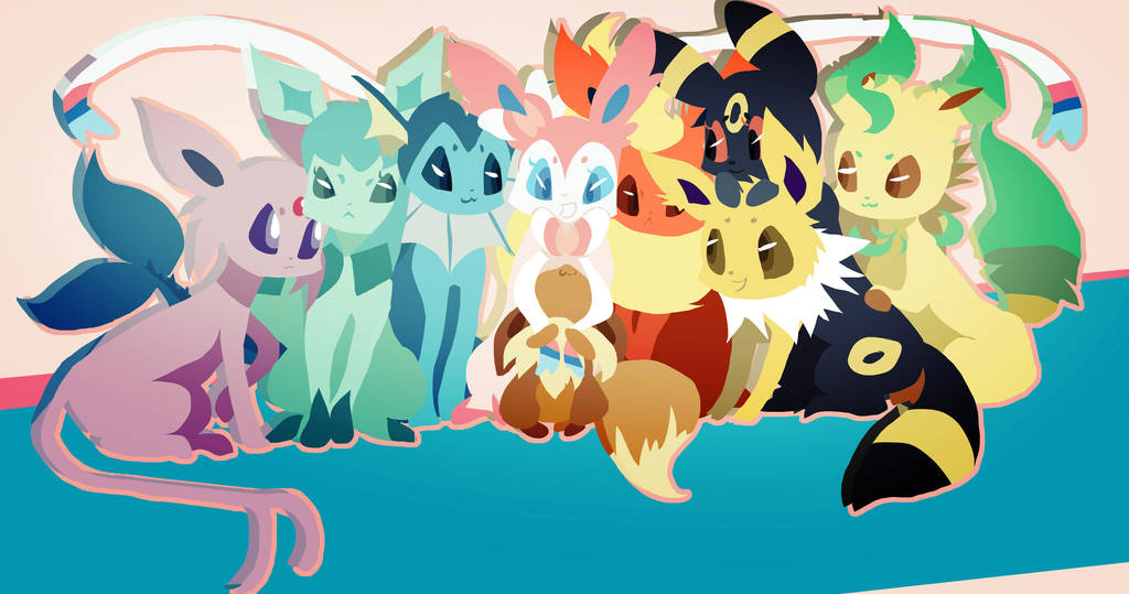 Eevee Family by musicwitme