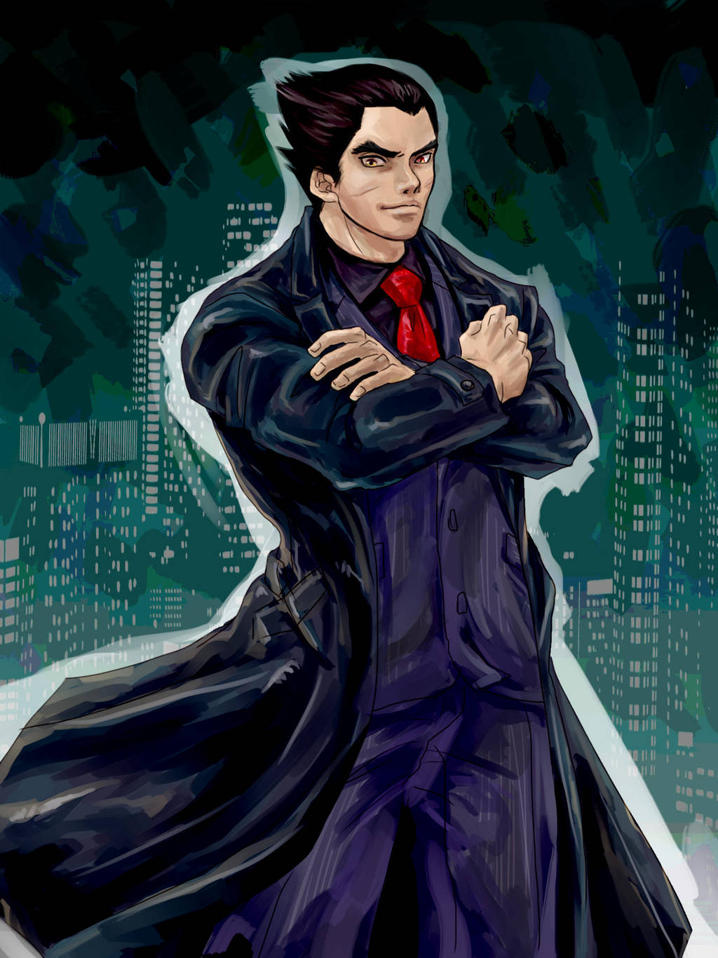 Kazuya Mishima -TEKKEN7- by Hanaca-mocaful on DeviantArt