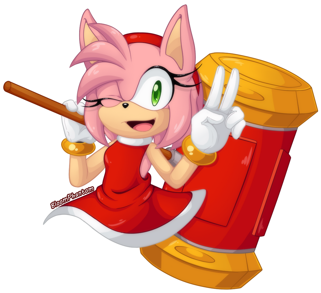 .Amy Rose. by BloomPhantom