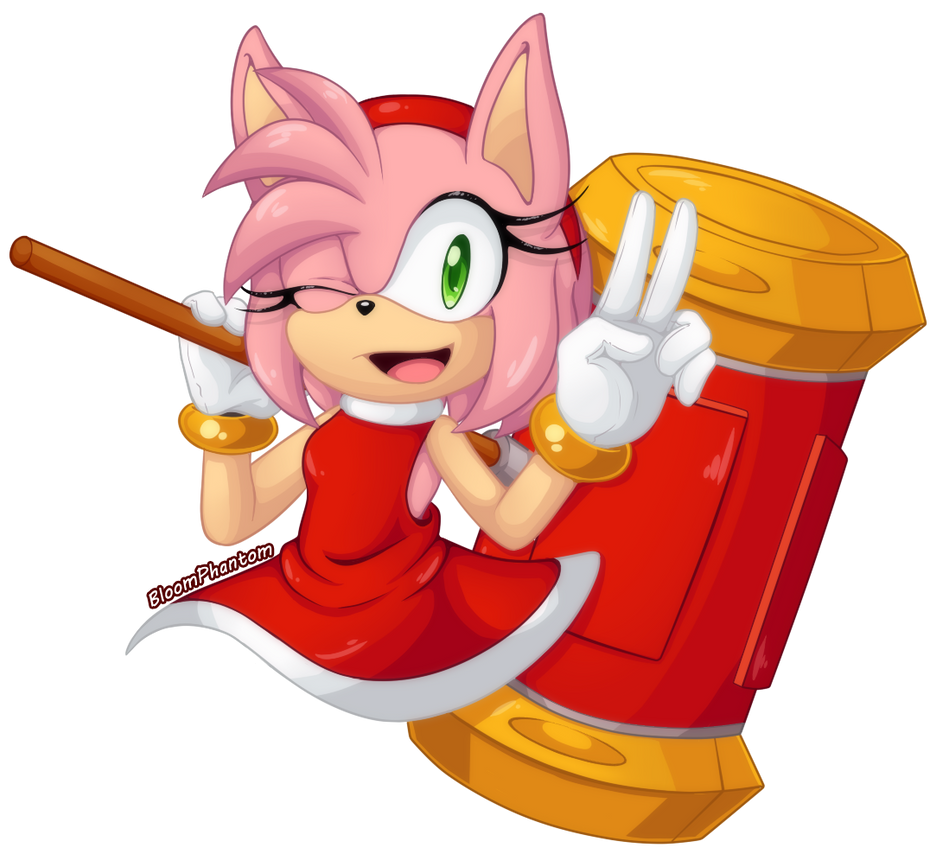 .Amy Rose. by BloomPhantom