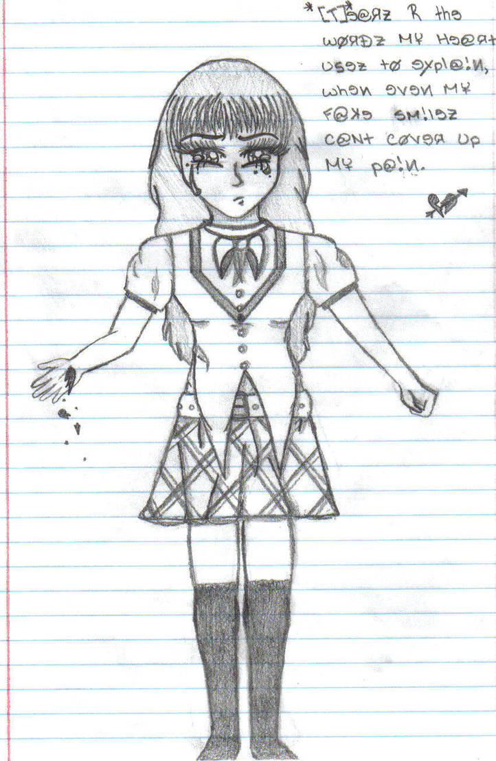 Anime Girl Heartbroken By Shivy Gtzsweetness On Deviantart