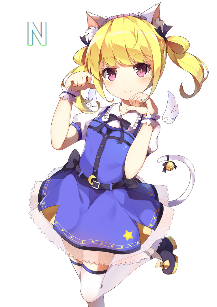 Neko Anime Girl Render 1 By Novanx On Deviantart