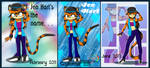 Jen Hart Progression by EvieGalaxy