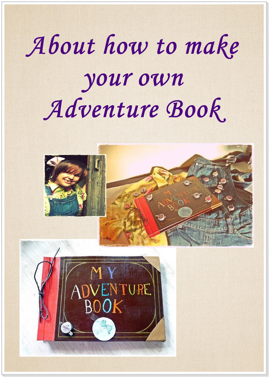 Adventure Book Tutorial from UP - Pixar by Plushbox