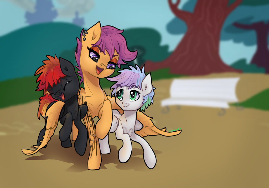 Aunt Scoots by Joan-Grace