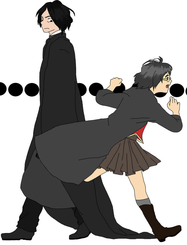 Art trade: Running late by yinyangswings