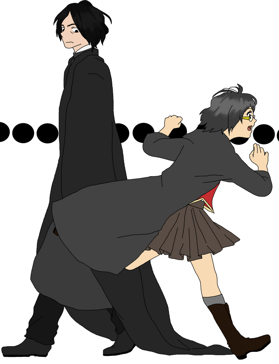 Art trade: Running late by yinyangswings